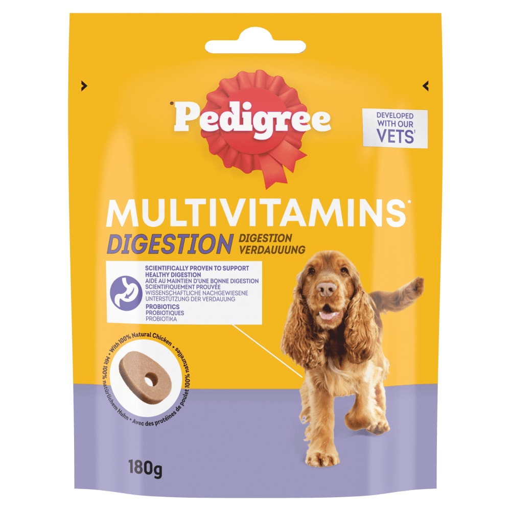 Pedigree® Multivitamins Digestion Au Poulet Pour Chien Adulte, 180g