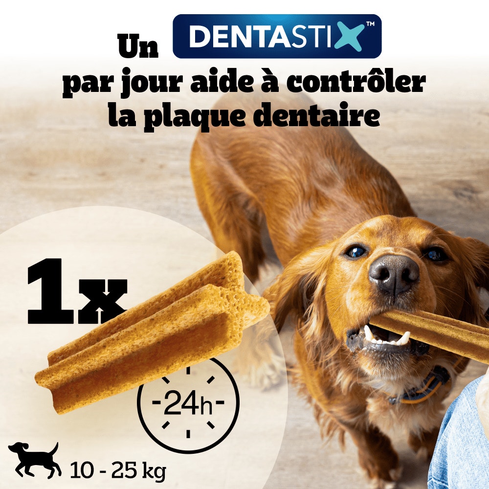 Pedigree® DENTASTIX™ Light Saveur Dinde Pour Chiens De 15 À 25kg, 98g