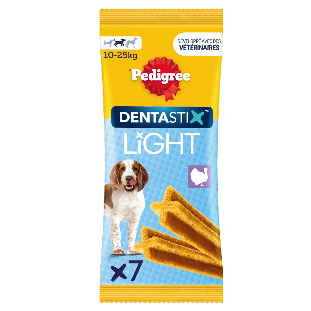 Pedigree® DENTASTIX™ Light Saveur Dinde Pour Chiens De 15 À 25kg, 98g
