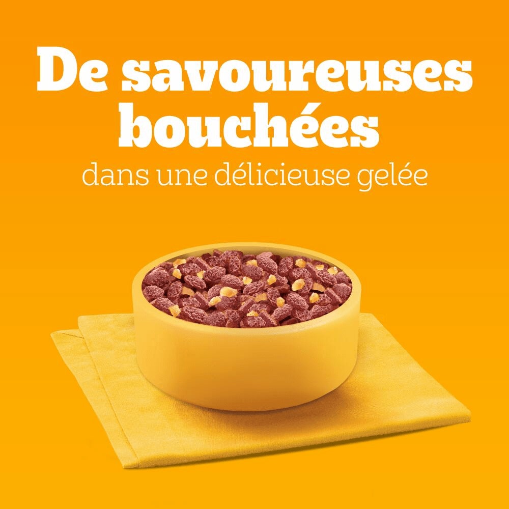Pedigree® Sachets Fraîcheur En Gelée 4 Variétés Pour Chien 12 x 100g