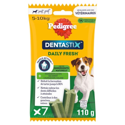 DENTASTIX™ Fresh Bâtonnets Hygiène Bucco-Dentaire Pour Petit Chien
