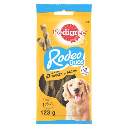 RODEO™ DUOS Récompenses Au Poulet Et Bacon Pour Chien