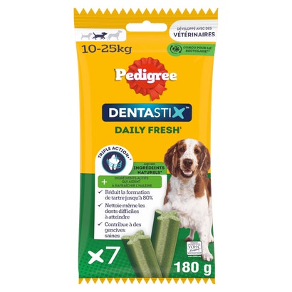 DENTASTIX™ Fresh Bâtonnets Hygiène Bucco-Dentaire Pour Moyen Chien